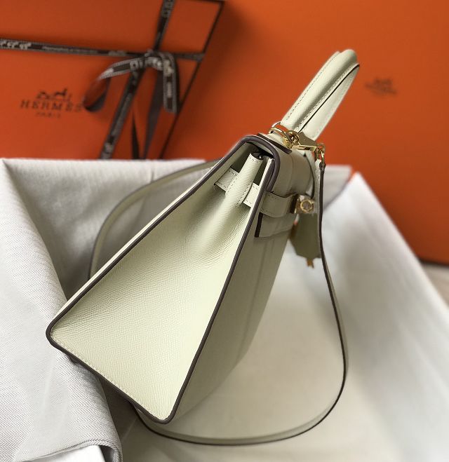 Hermes original epsom leather kelly 28 bag K28-2 parthemin