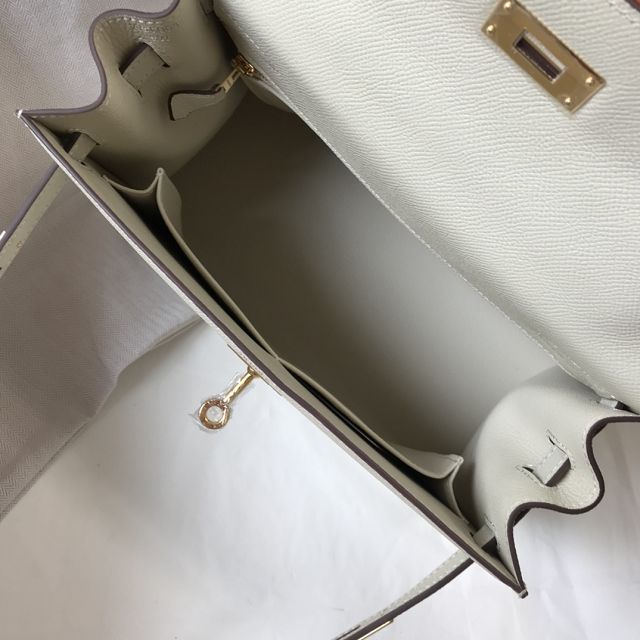 Hermes original epsom leather kelly 28 bag K28-2 parthemin