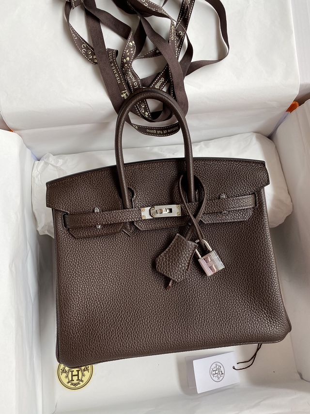 Hermes original togo leather birkin 30 bag H30-1 ebene