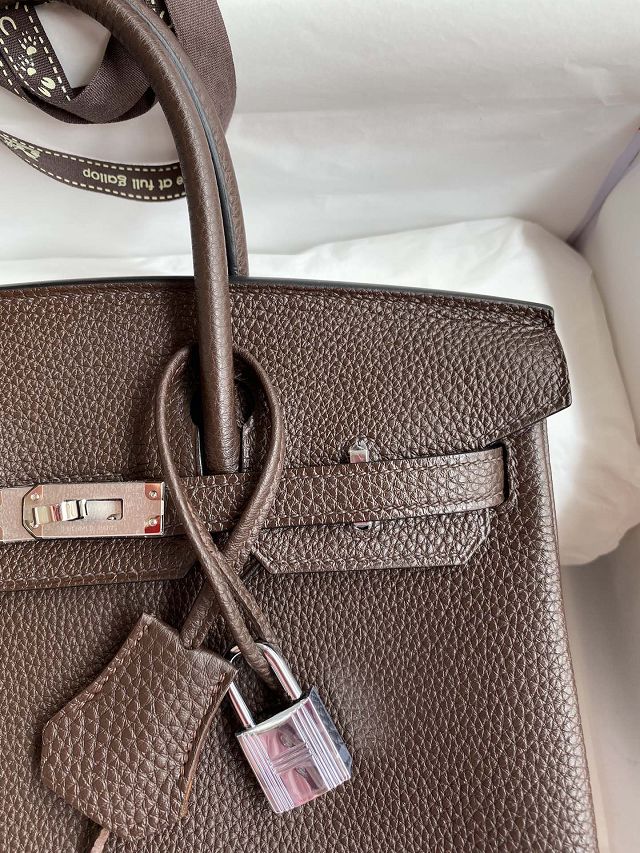Hermes original togo leather birkin 30 bag H30-1 ebene