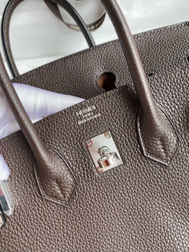 Hermes original togo leather birkin 30 bag H30-1 ebene