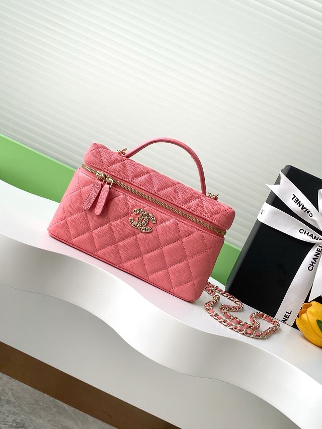 CC original grained calfskin vanity case AP4531