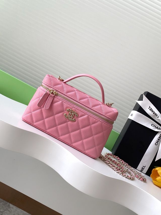 CC original grained calfskin vanity case AP4531