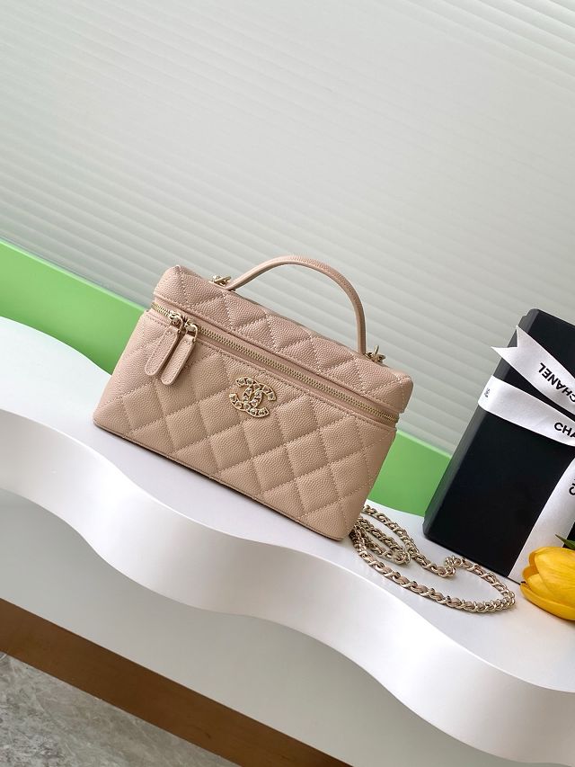 CC original grained calfskin vanity case AP4531