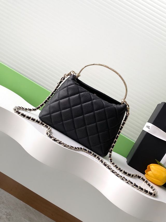 CC original grained calfskin pouch AP4591 black