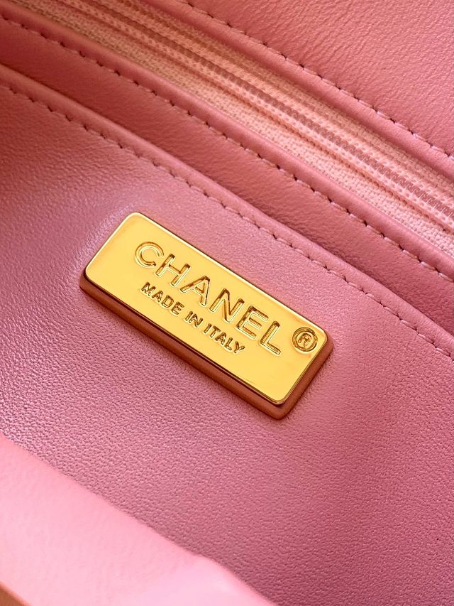 CC original sequins mini flap bag A69900 pink