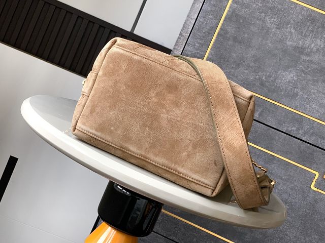 CC original suede small hobo handbag  AS5303 brown