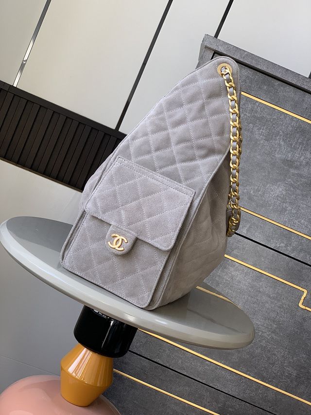 CC original suede 25 medium handbag AS5311 grey