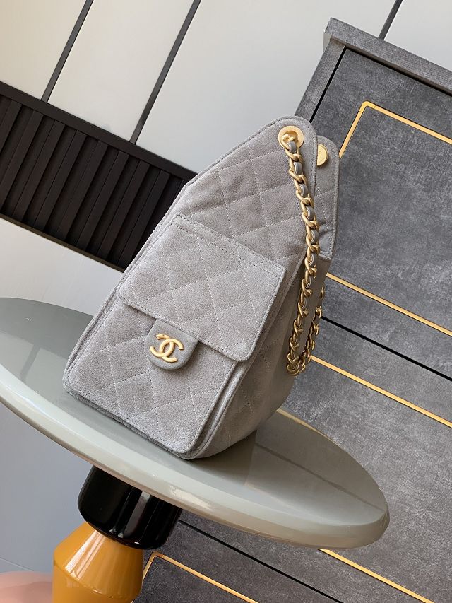 CC original suede 25 small handbag AS5293 grey