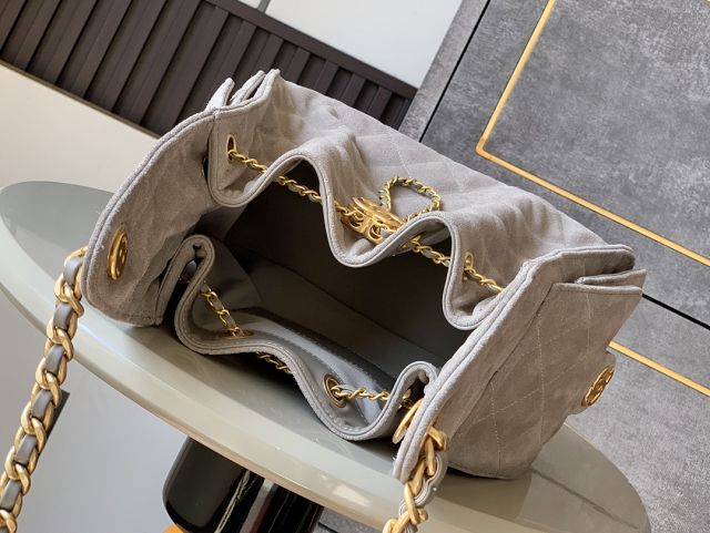 CC original suede 25 small handbag AS5293 grey