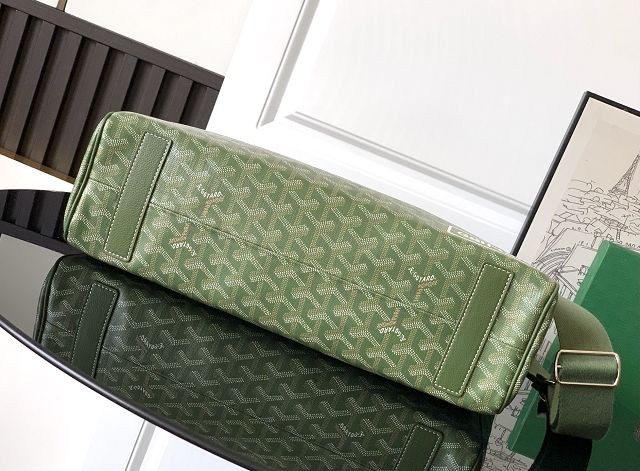 Goyard original canvas voltaire bag GY0055 khaki