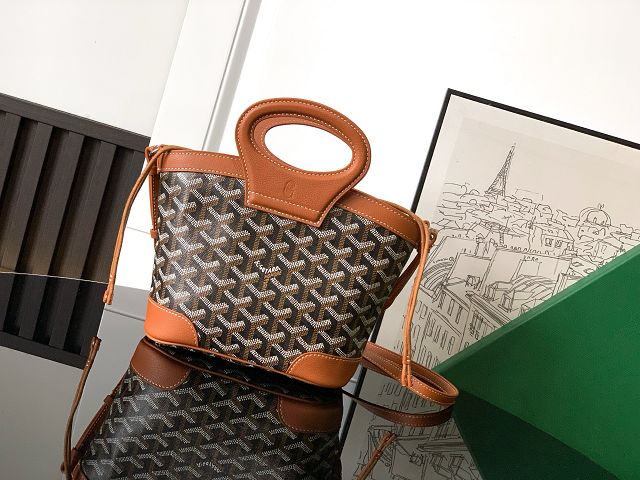 Goyard original canvas beluga mini bag GY0132 brown
