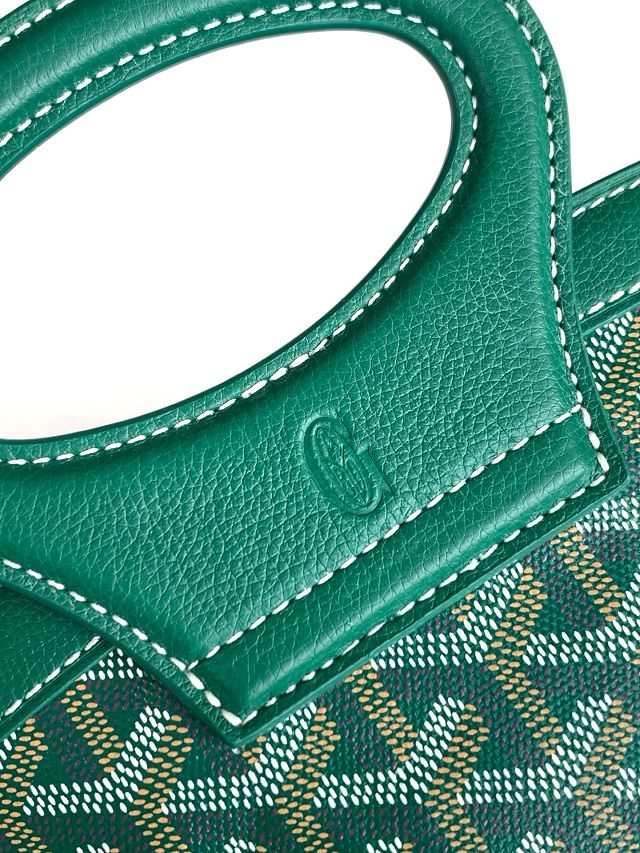 Goyard original canvas beluga mini bag GY0132 green