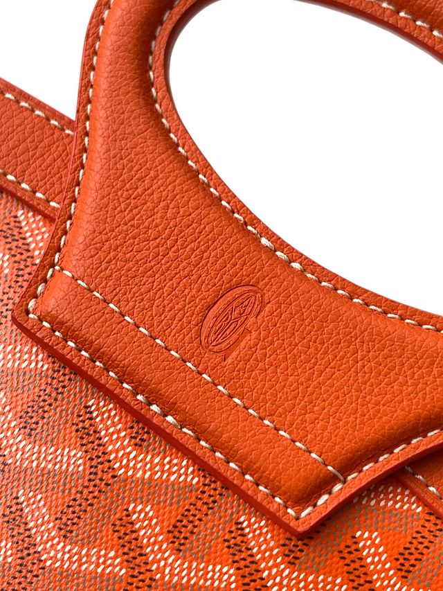 Goyard original canvas beluga mini bag GY0132 orange