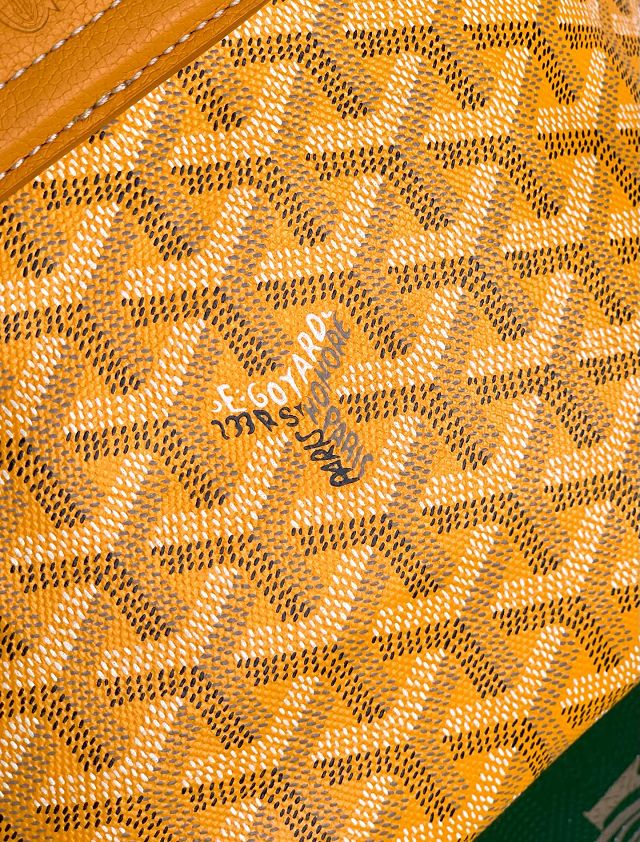 Goyard original canvas beluga mini bag GY0132 yellow