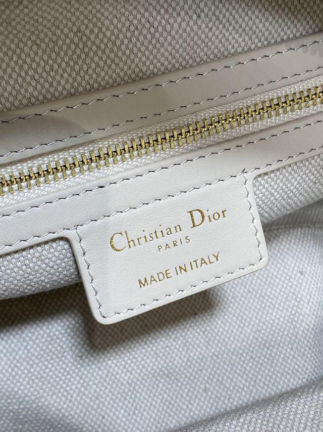 Dior original fabric medium D-Journey bag M2417 blue