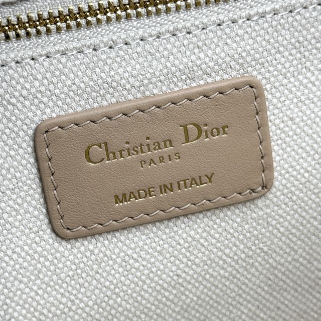 Dior original fabric 30 montaigne chain bag M9208 natural