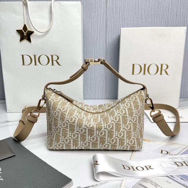 Dior original fabric diortravel nomad pouch S5554 natural
