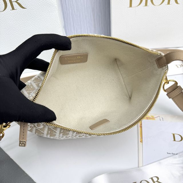 Dior original fabric diortravel nomad pouch S5554 natural