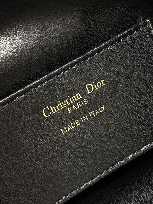 Dior original tweed small caro backpack M6302 black