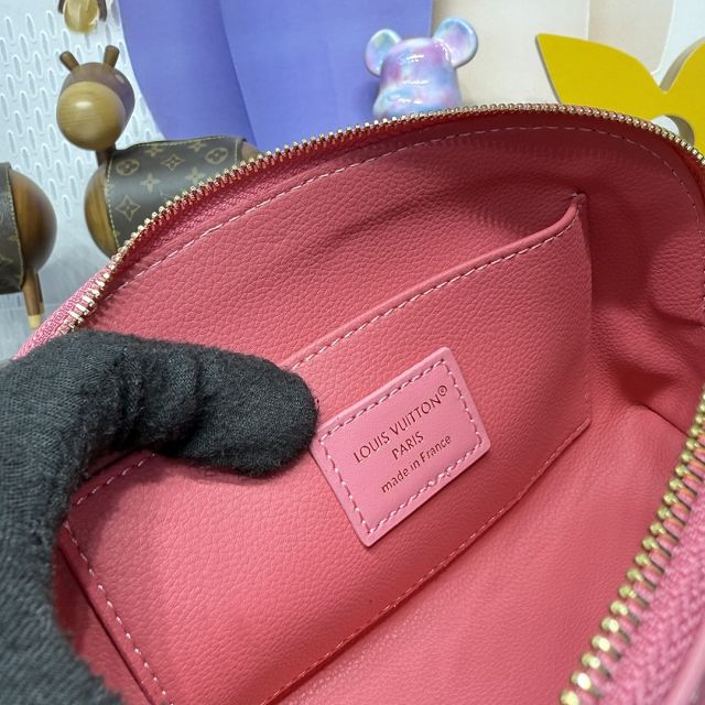 Louis vuitton original epi leather pochette cosmetique M15201 pink
