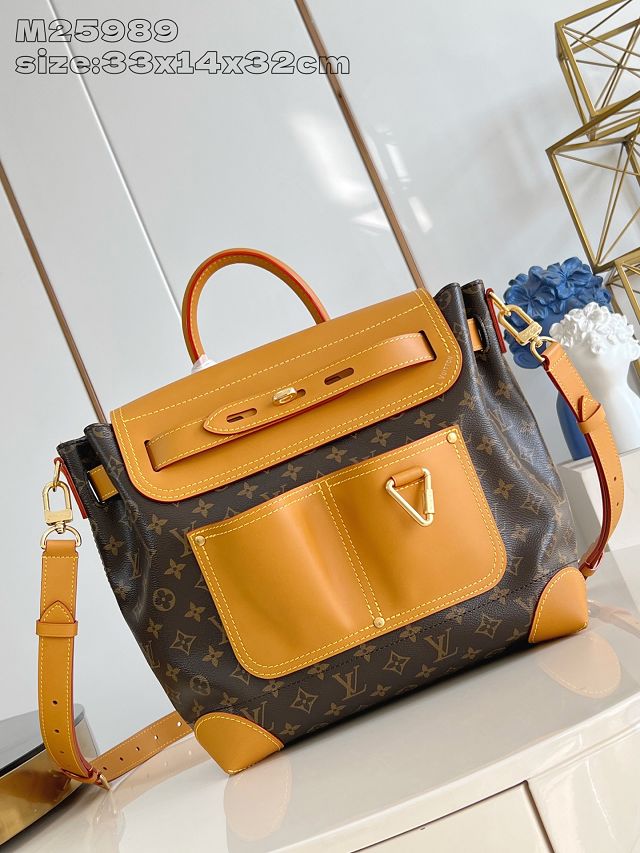 Louis vuitton original monogram canvas steamer 30 handbag M25989