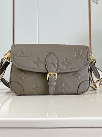 Louis vuitton original calfskin diane satchel M15049 smoke