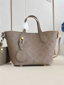 Louis vuitton original mahina calfskin blossom pm tote M25861 smoke