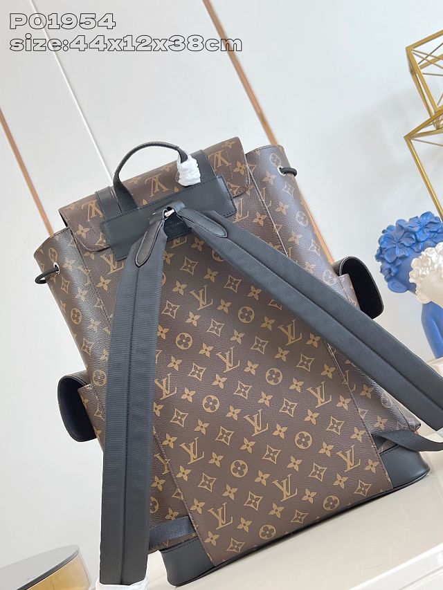 Louis vuitton original monogram canvas christopher backpack MM P01954 