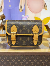Louis vuitton original monogram canvas satchel wearable wallet M26805