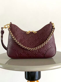 Louis vuitton original calfskin boulogne pm M12930 garnet