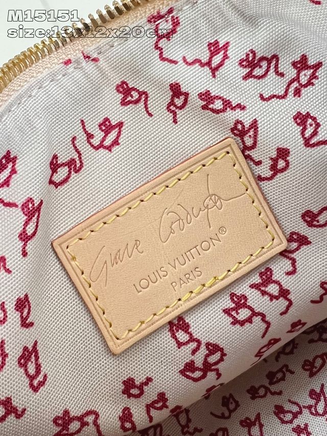 Louis vuitton original meowgram canvas speedy 20 handbag M15151