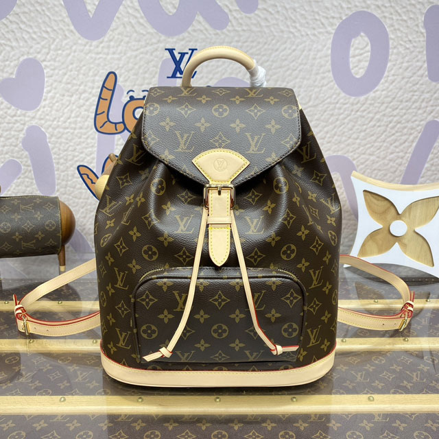 Louis vuitton original monogram canvas montsouris MM backpack M11197