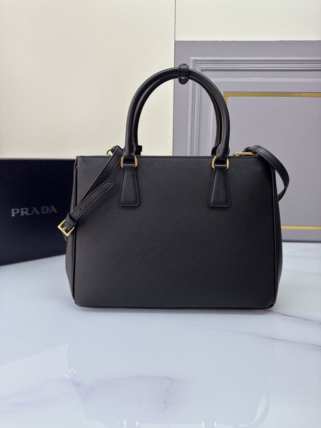 Prada original saffiano calfskin galleria large bag 1BA274 black