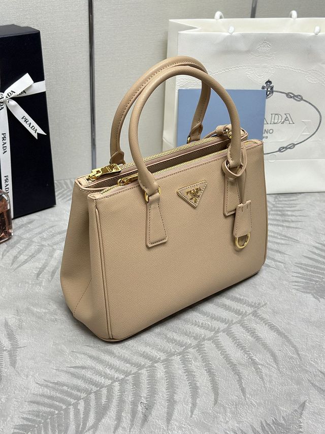 Prada original saffiano calfskin galleria large bag 1BA274 apricot