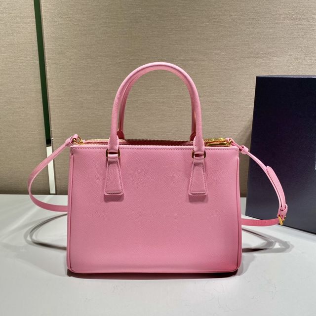 Prada original saffiano calfskin galleria medium bag 1BA863 pink