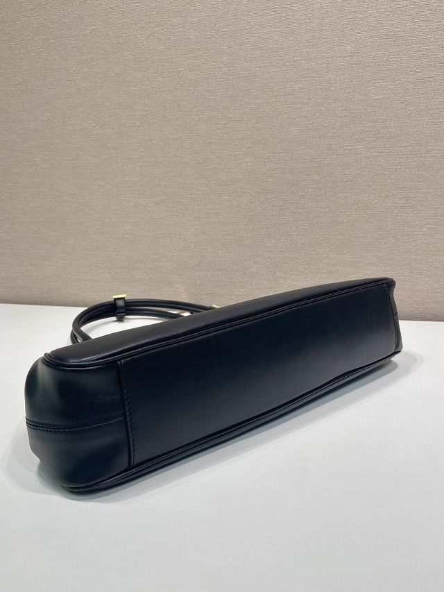 Prada original smooth calfskin medium tote bag 1BA846 black