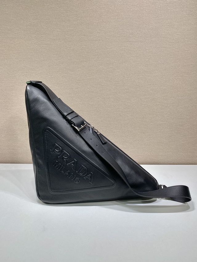 Prada original calfskin shoulder bag 2VY007