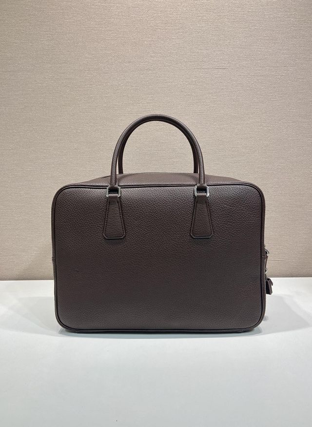 Prada original calfskin large briefcase 2VE027