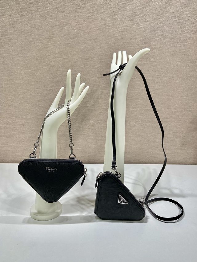 Prada original saffiano calfskin mini pouch 1NR015