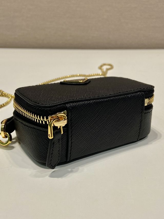 Prada original saffiano calfskin mini pouch 1NR025