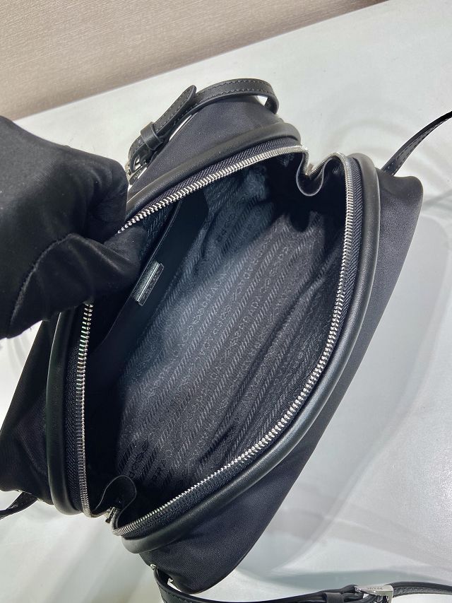 Prada original nylon shoulder bag 1BC249 black