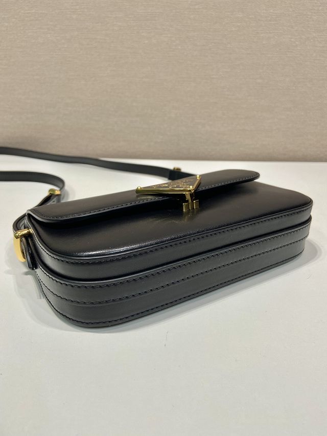 Prada original calfskin mini shoulder bag 1BD339 black