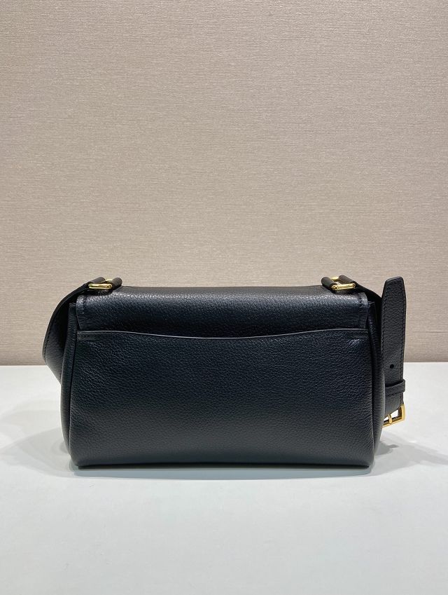 Prada original calfskin shoulder bag 1BN022 black