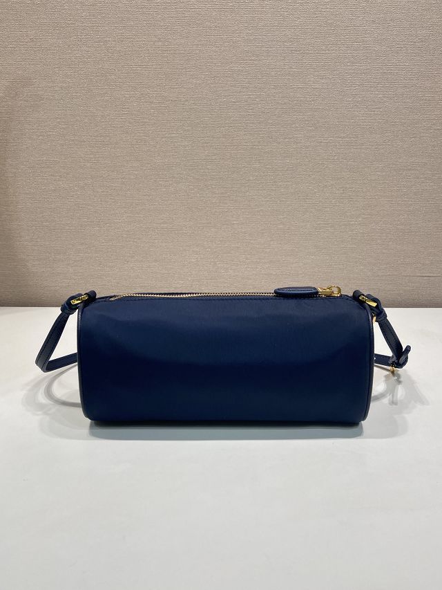 Prada original nylon pouch 1NE058 dark blue