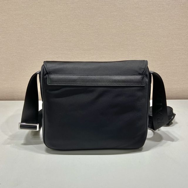 Prada original nylon shoulder bag 1BD994B black
