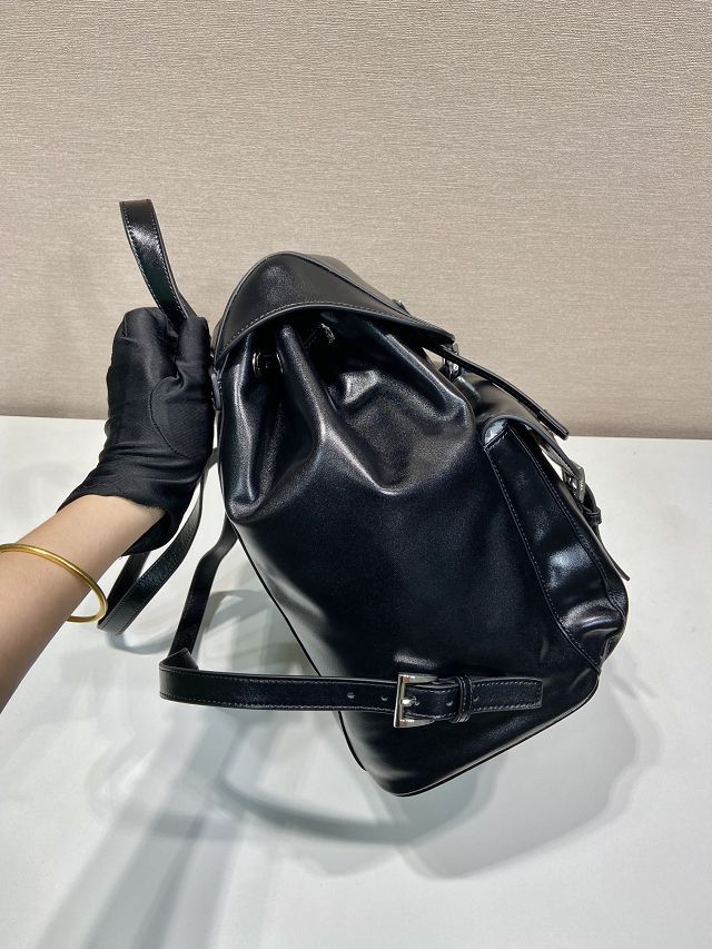 Prada original calfskin medium backpack 1BZ811 black