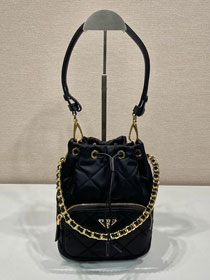 Prada original nylon mini backpack 1BH038A black