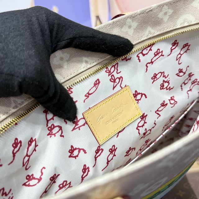 Louis vuitton original meowgram canvas carry it bag M15128