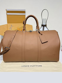 Louis vuitton original calfskin keepall 50 M26065 brown
